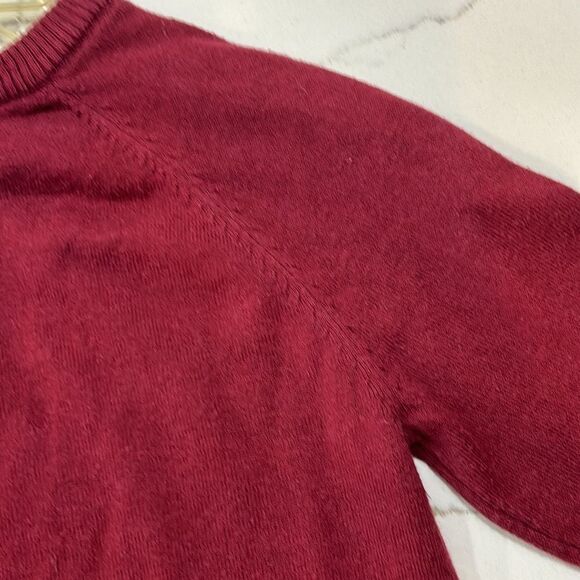 Harry Potter | Women’s Gryffindor Logo Burgundy Pullover Knit Sweater - Picture 11 of 13